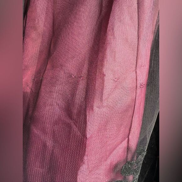 Vintage 90s 1990s Fit and Flare Formal Fancy Party Dress 12 - Picture 14 of 14